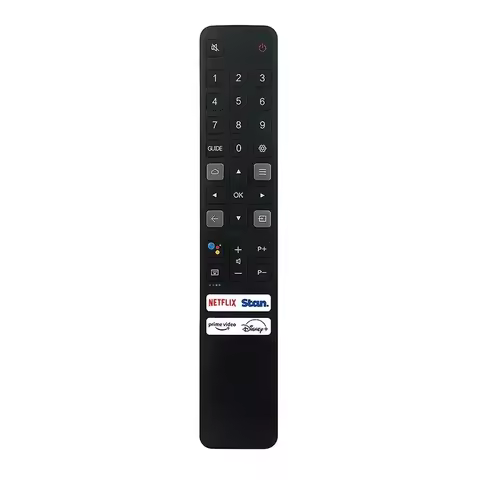 The new RC901V FAR1 remote control for TCL smart TV 43P725 50P725 55P725 65P725 75P725 85P725 has no