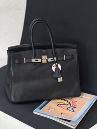 Hermes Birkin 35黑銀
