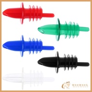 WOOW Plastic Liquor Spirit Wine Bottle Pour  Flow Pourer Stopper Cocktail Drinks