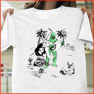 Oversize Creature From The Black Lagoon Ink Art T Shirt Fashionable Slim-Fit T-Shirt