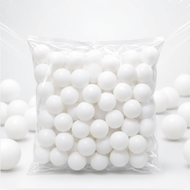 50pcs 40mm Table Tennis Balls Ping Pong Ball Bola Training PP Material White Orange 乒乓球