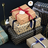 [GG83] [BUY MINIMUM 5 SHEETS] Premium Gift Wrapping Paper Size 50x70cm Type 1 Thick Beautiful - Fish