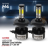 X7 LED Car Headlights | COB Headlight H4 Cool | White 2 PCS - 75818-4CN | | [Raiin Moto Wheel]