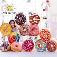YURUYI Simulation Donut Cushion,  Donuts Super Soft Donuts Pillow, Creative Home Cushion Chocolate D