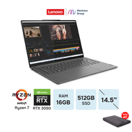 [ผ่อน 0% 6 เดือน]Lenovo Yoga Pro 7 14ARP8/AMD Ryzen 7-7735HS/14.5" 3K/16GB /512GB/Win11Home/83AU001NTA/ประกัน ADP/ประกัน 3Y Premium Care ฟรีกระเป๋า Notebook โน๊ตบุ๊ค By Minimice