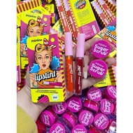 PISHINE LIPSTINT - FREE LIP SCRUB (NEW PACKAGING)🔥🔥[READY STOCK]