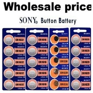 Wholesale  Battery Button SONY cr1632 cr1620 cr1616 cr1220 1632 1616 1620 1212