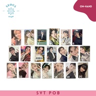 SEVENTEEN POB - WOOZI THE8 MINGYU DK OFFICIAL PHOTOCARD PC SVT HYPE VIBES CXM