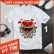 [PRINTED T-SHIRT] Hello Brown Dog, Brown Dog, facebook Brown Dog