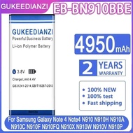 Mobile Phone Battery EB-BN910BBE 4950mAh For Samsung Galaxy Note 4 N910 N910H N910A N910C N910F N910