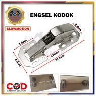 Engsel Kodok 4 Inch Tanpa Bobok & Bor Engsel Kodok 90 Derajad (isi 1 pcs)