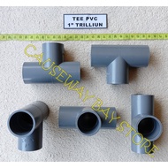 TEE PVC 1 INCH TRILLION