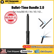 【🇹🇭 ร้านไทย】Original Insta360 X5 Bullet Time Grip Handle 2.0 Swing Invisible Selfie Stick For Insta3