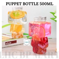 [LHC] PUPPET BOTTLE 500ML / PLASTIC BOTTLE 500ML / BOTOL PATUNG 500ML