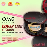 OMG Oh My Glam Coverlast Cushion 15g - Cushion Foundation Concealer Skin Tint Make Up
