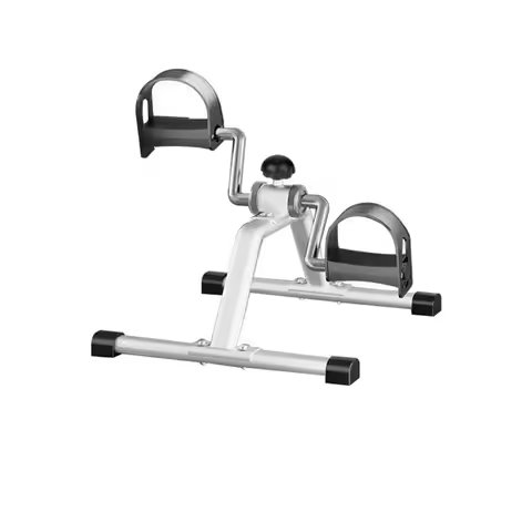 Workout Equipment Foldable Exercise Bike Adjustable Non-Slip Leg Trainer LCD Display Portable Mini E