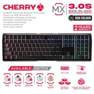 Cherry MX Wireless Gaming Keyboard Full Size MX 3.0S WL RGB BLACK