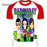 （hai shan) BARANGAY OFFICIALS Raglan Shirts Sublimation Print