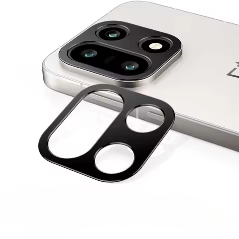 Aluminum Metal Camera Lens Frame Protective Cover for OnePlus 15 Rear Lens Protector Film For 1+15 O