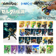 🔥【SG Ready Stock】🔥 38Pcs The Legend of Zelda Tears of the Kingdom Switch Amiibo NFC Linkage Card