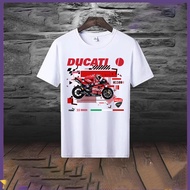 Fashion Ducati MotorGP Baju T Shirt Lelaki 100% Cotton Men T Shirt Baju Viral Lelaki Baju Lelaki Baju Perempuan Tee