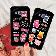 Samsung J310 / J3 2016 / J5 2016 / J5 10 / J7 2016 / J710 cute cartoon strawberry bear case super ch