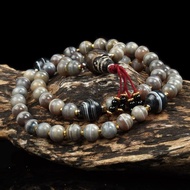 18世紀英國維多利亞天然一線藥師珠鍊(長70公分)