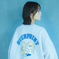 [預購] Overprint 灰色長袖衛衣 Sweatshirt