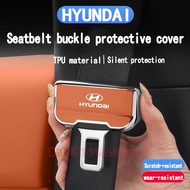 HYUNDAI ix35 ix45 IONIQ 6 Car Safety Belt Buckle Protector Cover TPU material Anti Scratch Car Acces