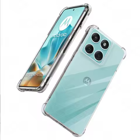 Transparent Phone Shockproof Soft Cover For Motorola Edge 60 Fusion Edge60 Pro Moto Edge60Fusion 5G 