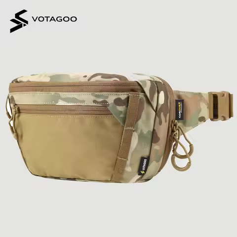 VOTAGOO Concealed Carry Fanny Pack Waist Belt Tactical Handgun Pouch CCW Bag Cordura 420D Nylon for
