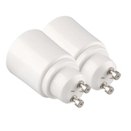 4pcs GU10 To E27 LED Light Bulb Adapter Lamp Holder Converter Socket Light Bulb Lamp Holder Adapter 