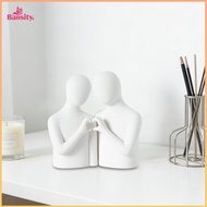 Abstract Couple Statue Desktop Ornament Desk Collectible Home Decoration Romantic Love Sculpture for