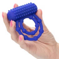 CalExotics Silicone Rechargeable 10 Bead Maximus Cock Ring