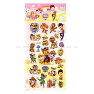 Smart Panda Paw Patrol Embossed Children's Stickers YLS-062 Cute Stationery Paper Stickers for Craft