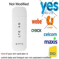 MOD Modified 4G Lte USB Wifi Router 3G 4G Modem Broadband Hotspot Stick Date Card For yes 4g u mobil