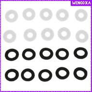 [Wenodxa] Pack of 10 Brass Instrument Trumpet Wool Felt Washers Pads Protectors Dia. 17mm
