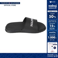 Tommy Hilfiger รองเท้าแตะ ผู้ชาย รุ่น FM0FM05430 BDS - สีดำ