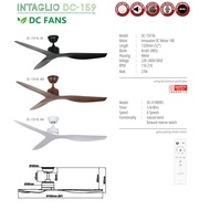 Acorn 52" Intaglio Remote Ceiling Fan DC-159NL