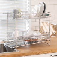 All Stainless Steel Side Dish drying rack 2 tier
