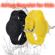 Waterproof Airtag Bracelet for Kids Silicone Air tag Wristband Kids for Toddler Child Elder GPS Tracking Tagging Watch Band,Airtag Holder Hidden for Apple Airtag