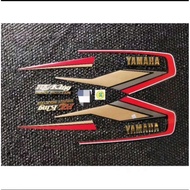 striping body stiker RX-king cobra set emblem RX-king bibir merah 1992 th