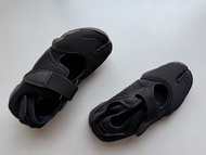 Nike Air Rift 忍者鞋 全黑 黑色 黑魂 魔鬼氈 分趾鞋 現貨  / 24cm