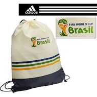 Adidas FIFA World Cup 2014 Brazil Drawstring Bag (D84367) - 100% Authentic