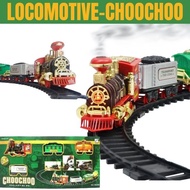 Children's Toy Train Choo Choo Locomotive/Toy Train Smoke ChooChoo Super Train