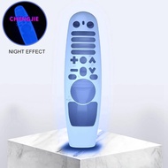 Protective Silicone Case Washable for   AN-MR600 AN-MR650 AN-MR18BA AN-MR19BA Remote Control Luminous Blue