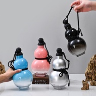Black Goku Gourd Cup Boys Girls Space Cup Sports Rope Gourd Large Capacity Trendy Water Cup 10-20