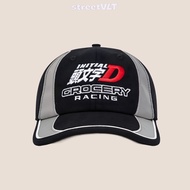 Grocery Tarmac Initial D Reflective Racing Panel Cap