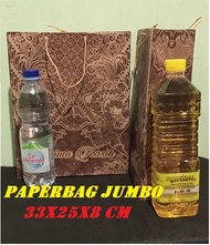 PAPERBAG JUMBO  33X25X8cm [isi 50 pcs]/paperbag hajatan/tas kertas