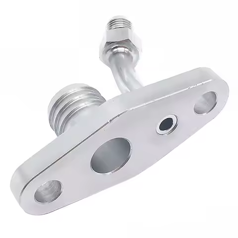 Innovative Turbo Oil Feed Return Flange For TOYOTA CT9 CT12 CT20 CT26 4AN Feed With 20Mm Barb